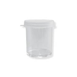 Tubo Poliestireno N� 1 - 17 cc Cristal c/ Tapa