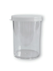 Tubo Poliestireno N� 505 - 120 cc Cristal c/ Tapa