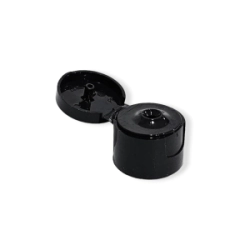 Tapa Flip Top 20/410 Recta Negra