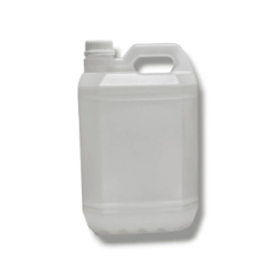 Bidon 5 Lt. PEAD Natural c/ Tapa Precinto Blanca