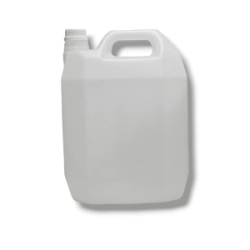 Bidon 10 Lt. PEAD Natural c/ Tapa Precinto Blanca