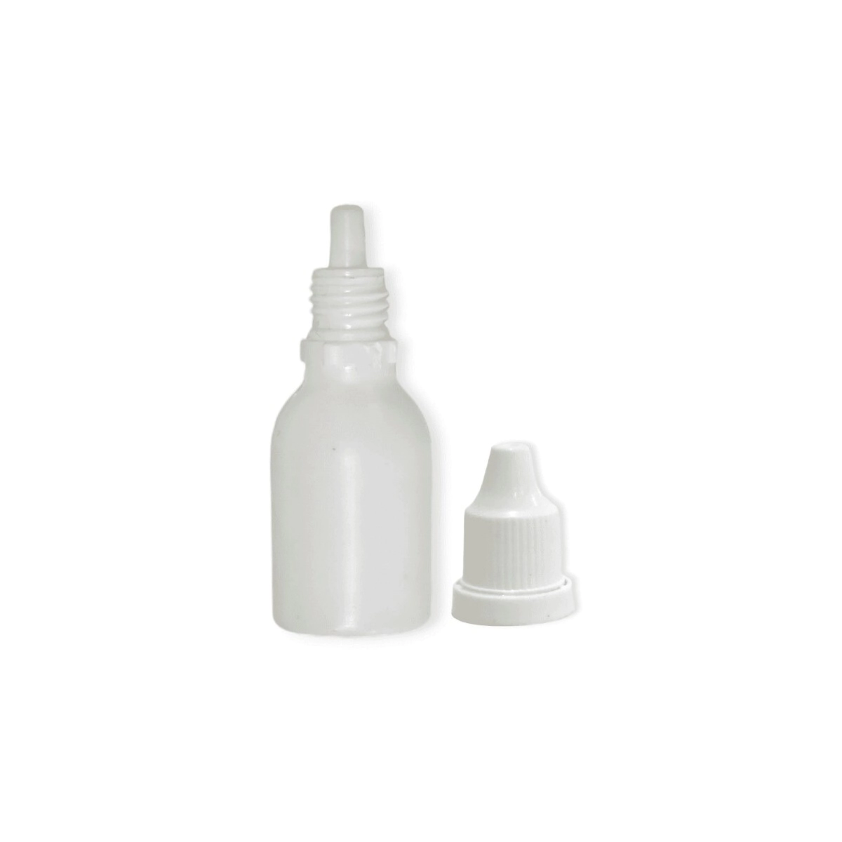 Gotero 20 cc Plastico Blanco c/ Tapa Pres. e Inserto