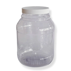 Frasco 3000 cc Pvc Cristal F10R c/Tapa Rosca