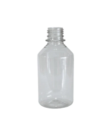 Botella Farma 250 cc 28/410 Pet Cristal