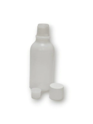 Botella 100 cc Pead Oxig Natural c/ Tapa e Inserto