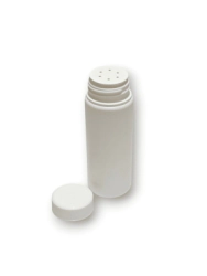 Talquera 140 cc Pead Blanco c/ Tapa e Inserto