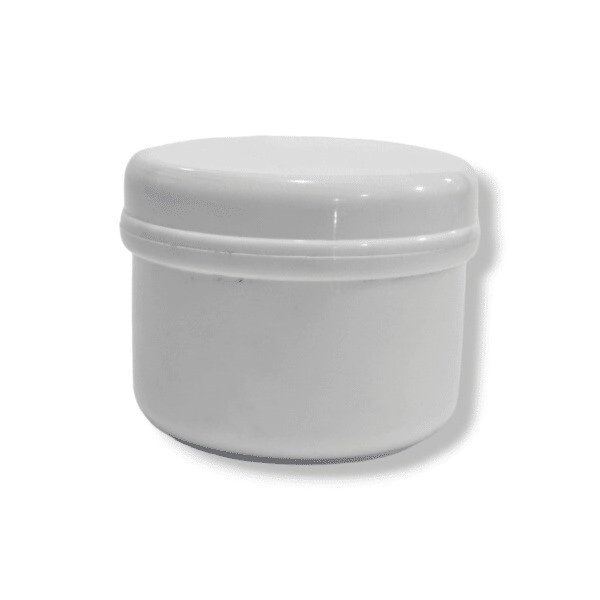 Pote Simple 120 gr. PP Blanco c/ Tapa