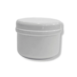 Pote Simple 120 gr. PP Blanco c/ Tapa