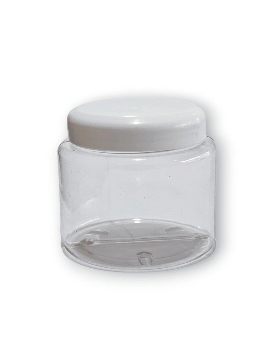 Pote 250 gr. PVC Cristal c/ Tapa