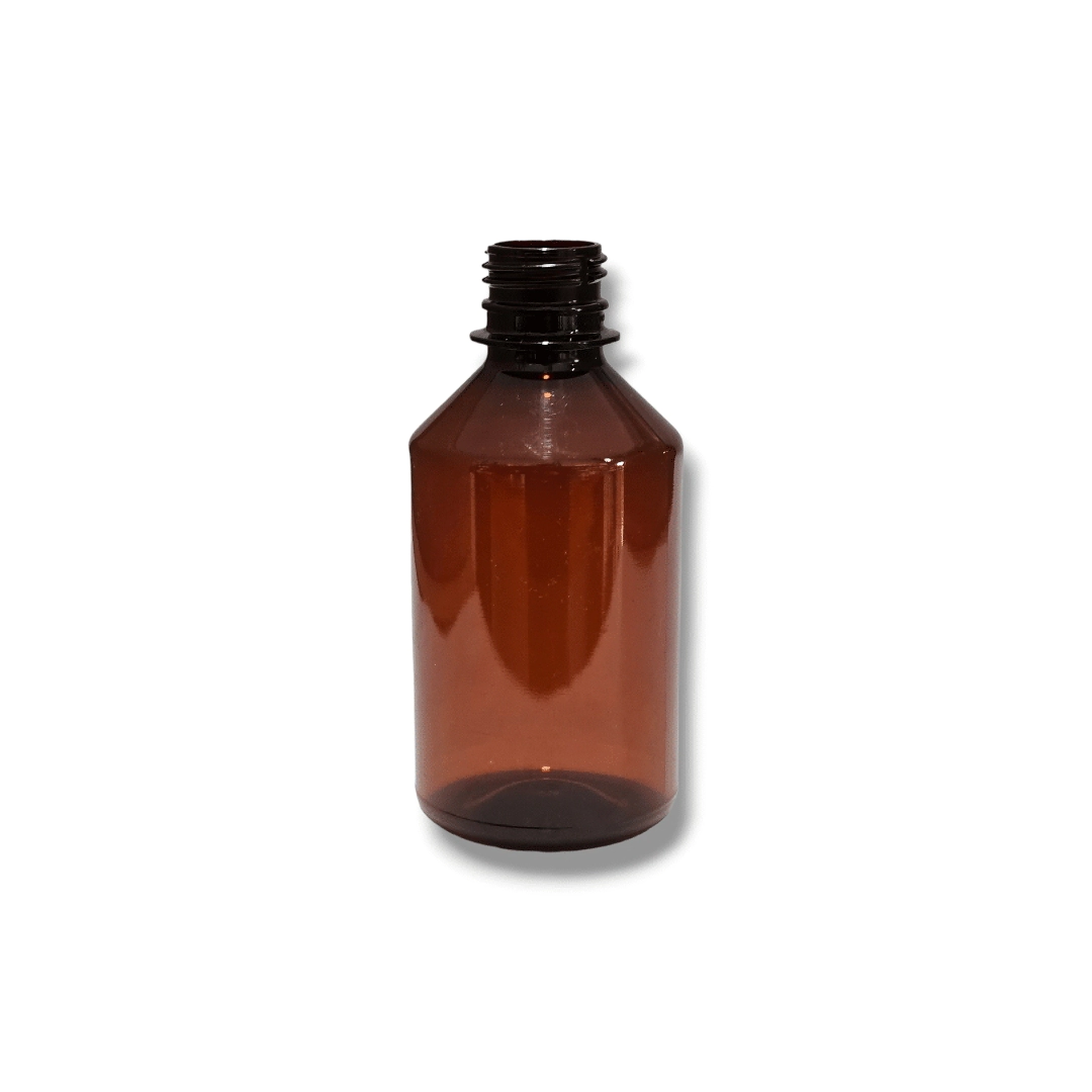 Botella Farma 250 cc 28/410 Pet Ambar