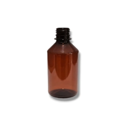 Botella Farma 250 cc 28/410 Pet Ambar