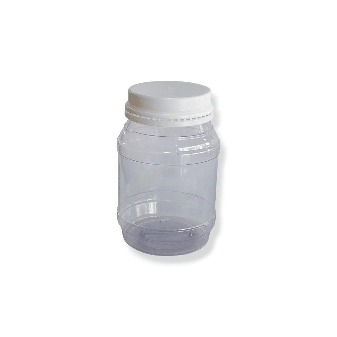 Frasco 520 cc Pvc Cristal F2T c/ Tapa Presion