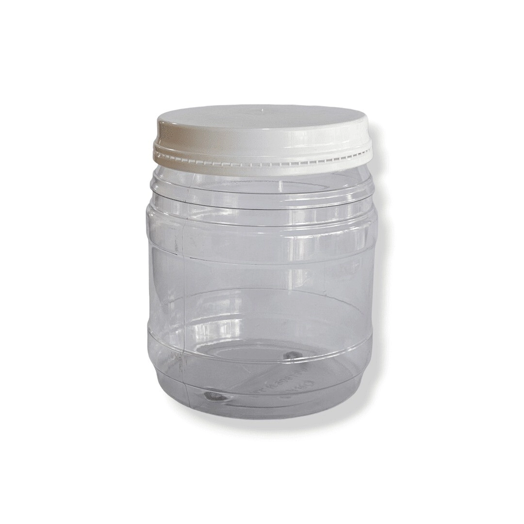 Frasco 1050 cc Pvc Cristal F5 c/ Tapa Presion