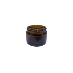 Pote Recto 50 gr. Ambar c/ Tapa Negra