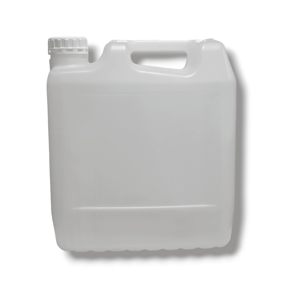 Bidon 20 Lt. PEAD Natural Liv. c/ Tapa Precinto Blanca