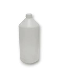 Botella 1000 cc PEAD 28/400 Lisa Natural - Con Cuello