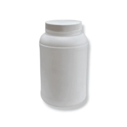 Pote Proteinas 4 kg.. PEAD Blanco c/ Tapa Rosca