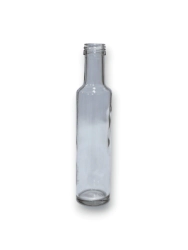Botella Cilindrica 250 cc Vidrio B/Ali