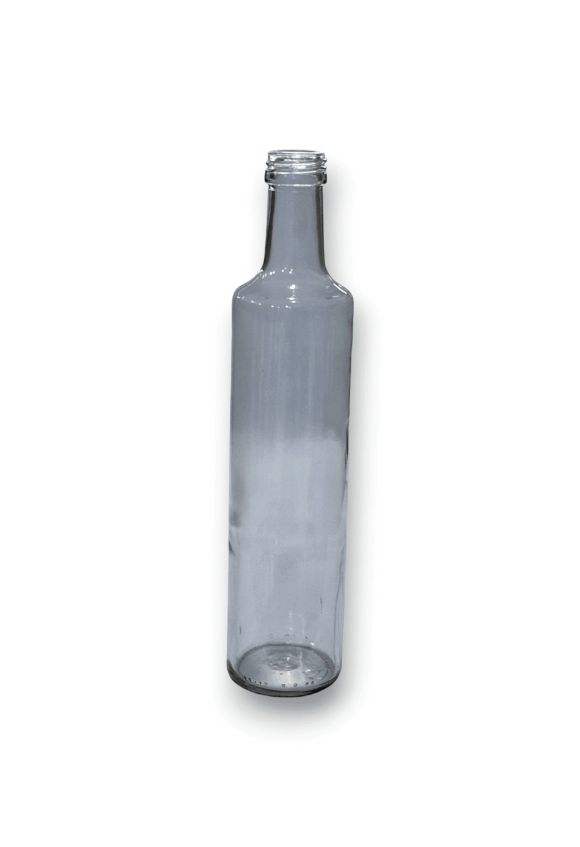 Botella Cilindrica 500 cc Vidrio B/Ali