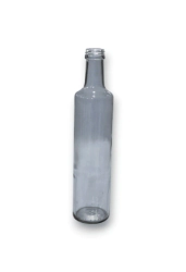Botella Cilindrica 500 cc Vidrio B/Ali