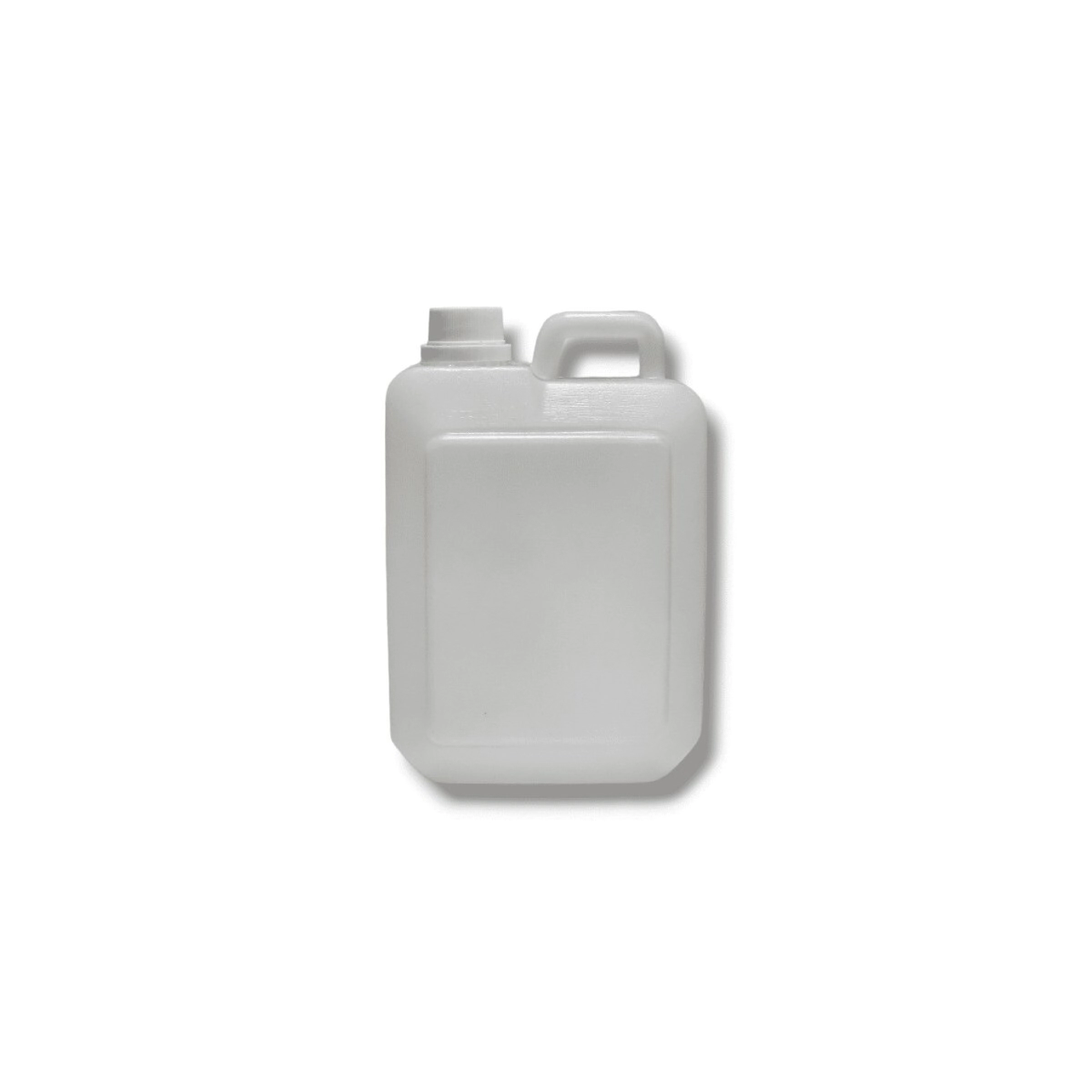 Bidon 1 Lt. PEAD Natural c/ Tapa Precinto Blanca