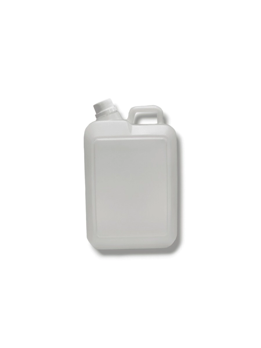 Bidon 2 Lt. PEAD Natural c/ Tapa Precinto Blanca