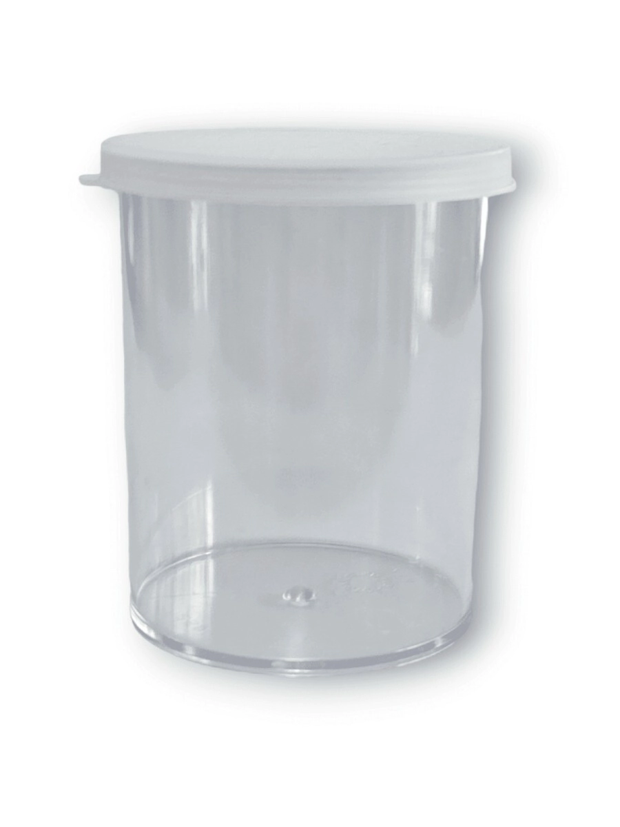 Tubo Poliestireno N� 710 - 250 cc Cristal c/ Tapa