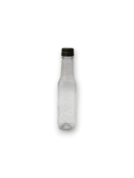 Botella Cuadrada Aceite 250 cc Cristal c/ Tapa