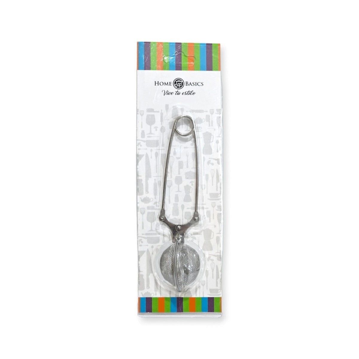 Infusor de Te Pinza Acero Inox. 15cm