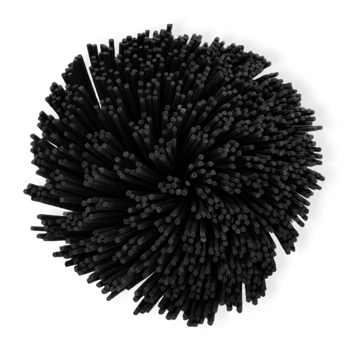 Varilla Rattan Madera 23 cm x 3 mm Negras Pack x 8 unid