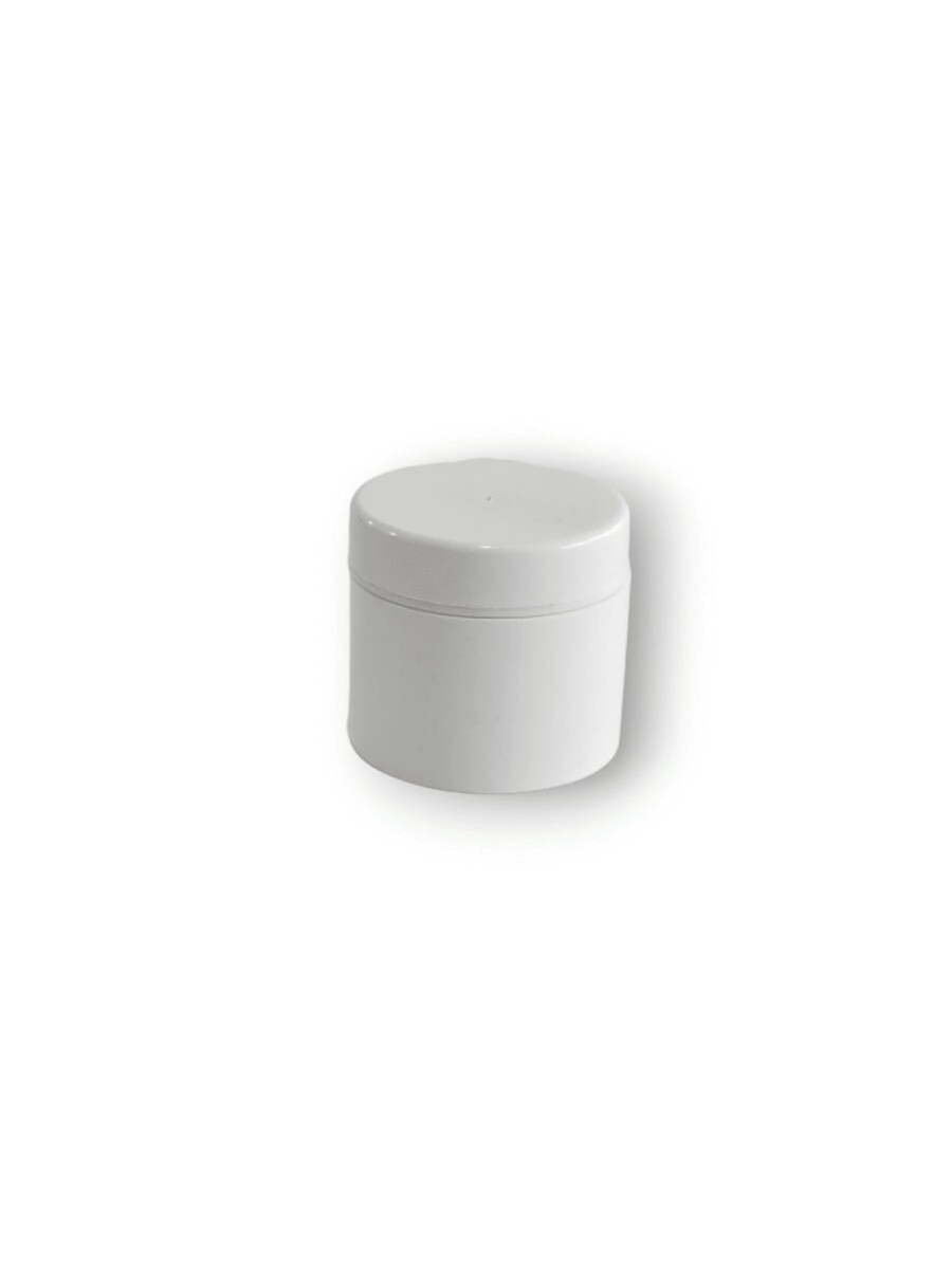Pote Doble Fondo 15 gr. Blanco c/ Tapa