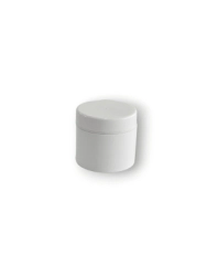Pote Doble Fondo 15 gr. Blanco c/ Tapa