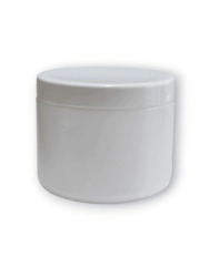 Pote 500 gr. PEAD Blanco c/ Tapa