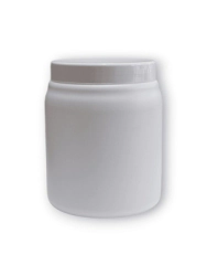 Pote 1000 gr. PEAD Blanco c/ Tapa