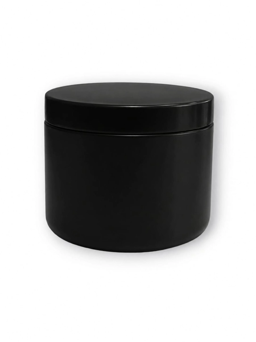 Pote 500 gr. PEAD Negro c/ Tapa E