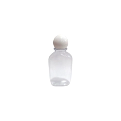 Petaca 100 cc PVC Cristal