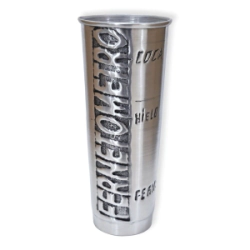 Vaso Aluminio Fernetometro 1,5 Lts c/ Inscripcion