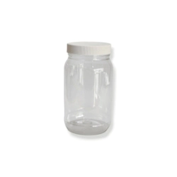 Frasco 400 cc Pet Cristal c/ Tapa Rosca