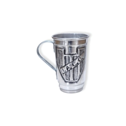 Vaso Aluminio Chico 650cc c/ Asa e Inscripcion