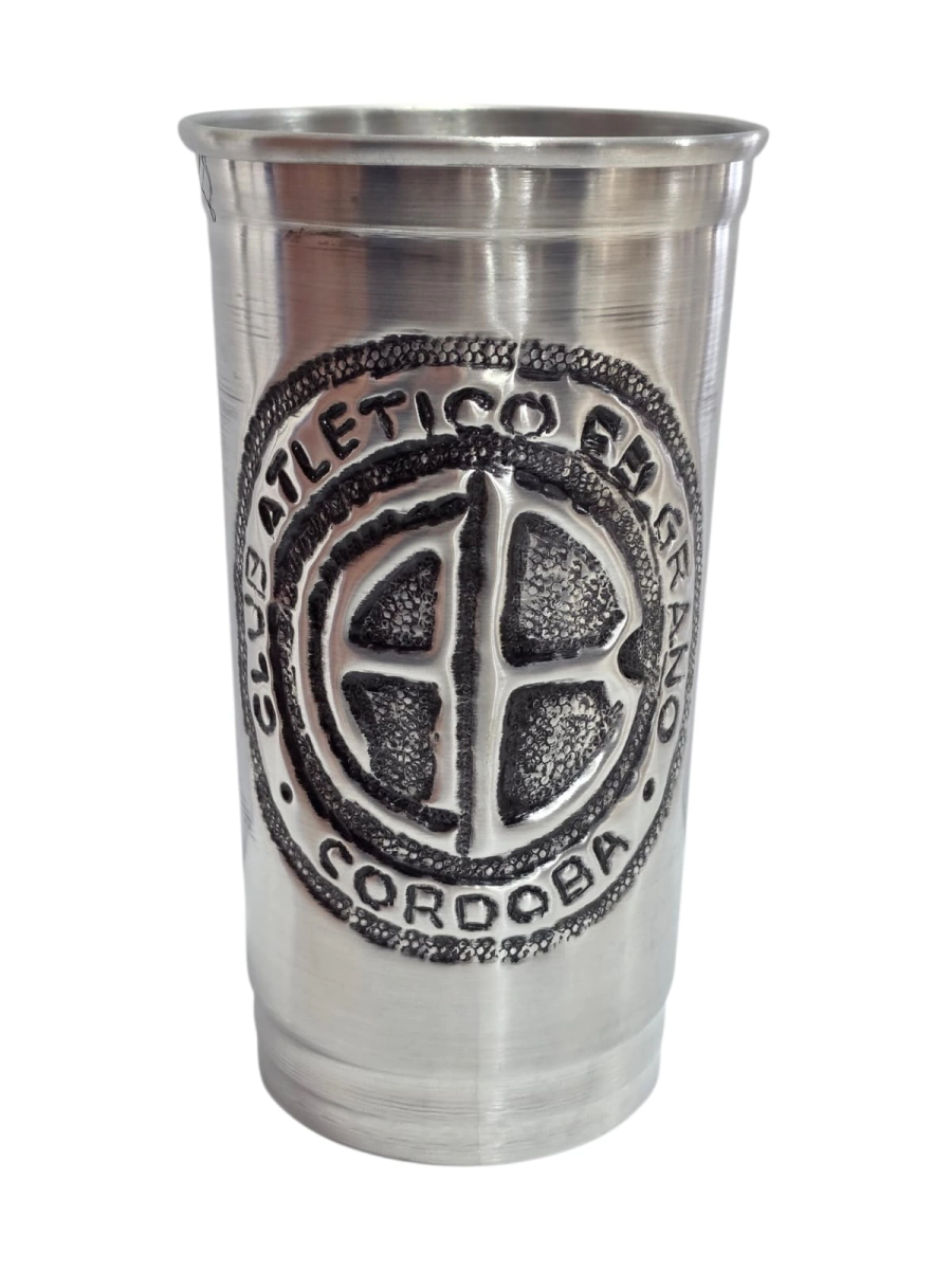 Vaso Aluminio Mediano 1 Lt c/ Inscripcion