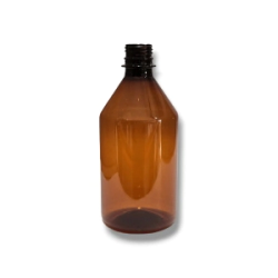 Botella Farma 500 cc 28/410 Pet Ambar