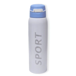 Botella Termica Acero 450 cc Blanca