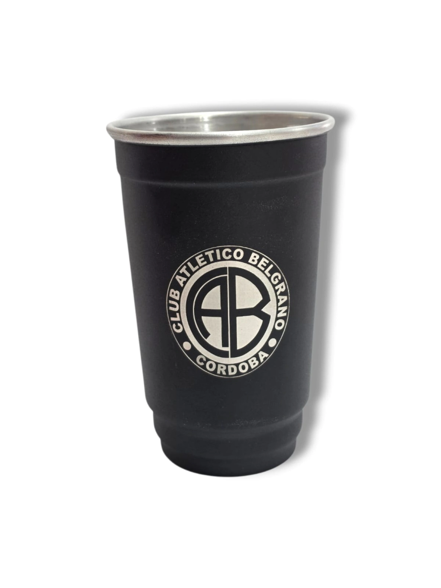Vaso Aluminio Chico 650cc Pintado c/ Inscripcion