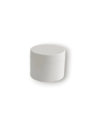 Pote Doble Fondo 25 gr. Blanco c/ Tapa