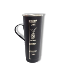 Vaso Aluminio Fernetometro 1,5 Lts Pintado c/ Asa e Inscripcion