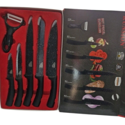 Set Cuchillos de Acero - 6pcs