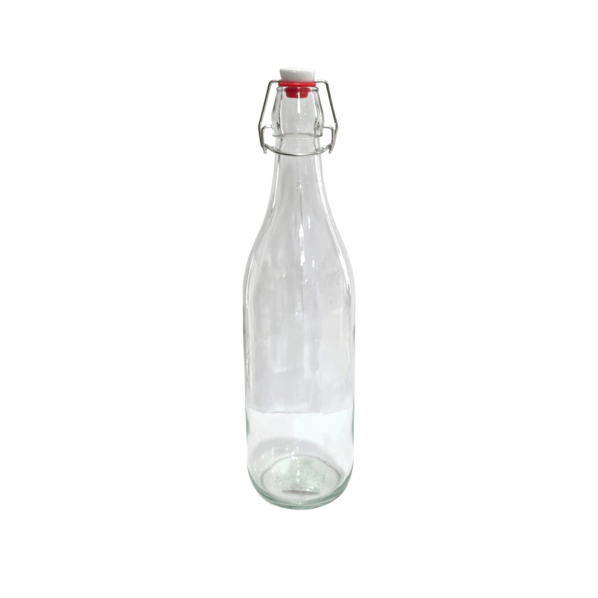 Botella 1 lt Vidrio c/ Tapa Hermetica