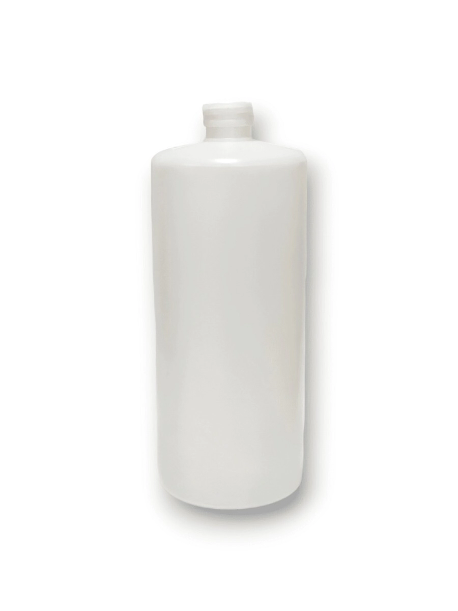 Botella 1000 cc 28/400 PEAD Natural - Sin Cuello
