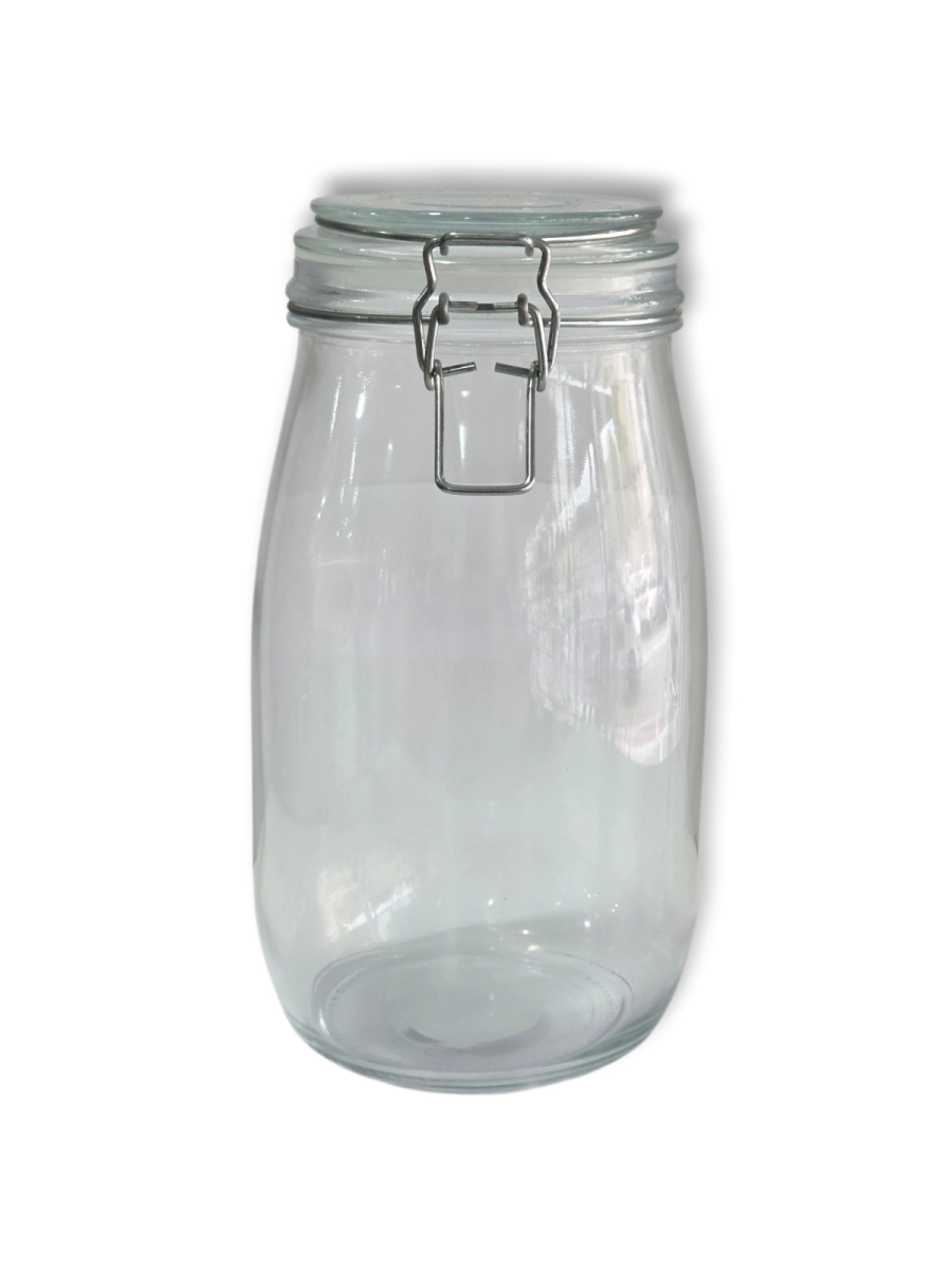 Frasco Vidrio Hermetico Botero 1,5 lt. c/ Tapa 11x20