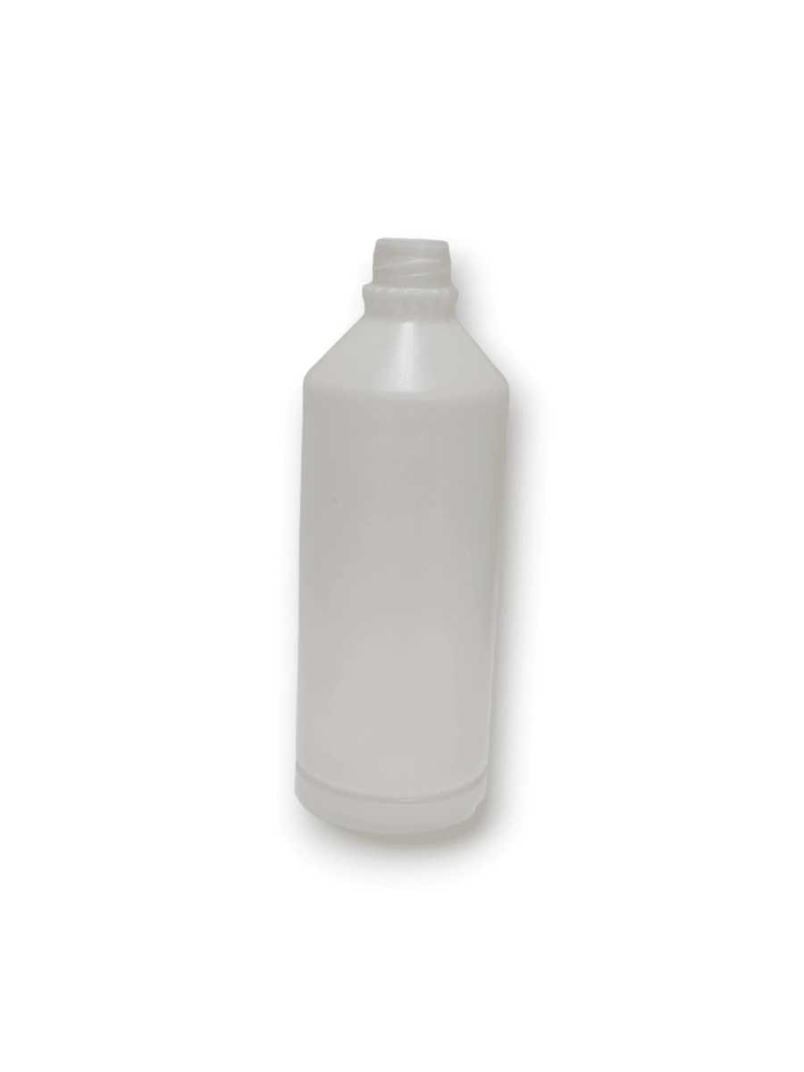 Botella 500 cc PEAD Lisa Natural c / Tapa Precinto
